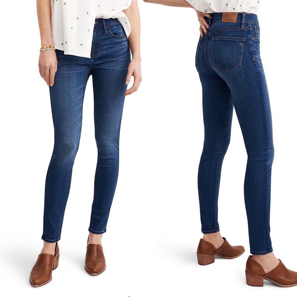 Madewell High Rise Skinny Jeans